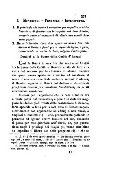 Giornale del Foro in cui si raccolgono le più importanti regiudicate dei supremi tribunali di Roma e dello Stato pontificio in materia civile