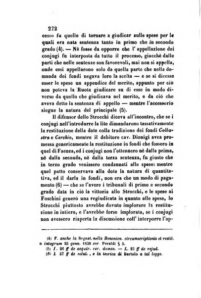 Giornale del Foro in cui si raccolgono le più importanti regiudicate dei supremi tribunali di Roma e dello Stato pontificio in materia civile