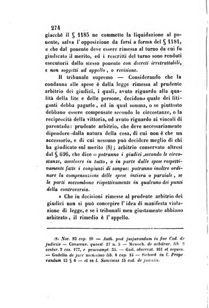 Giornale del Foro in cui si raccolgono le più importanti regiudicate dei supremi tribunali di Roma e dello Stato pontificio in materia civile