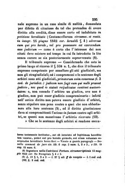 Giornale del Foro in cui si raccolgono le più importanti regiudicate dei supremi tribunali di Roma e dello Stato pontificio in materia civile