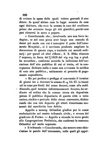 Giornale del Foro in cui si raccolgono le più importanti regiudicate dei supremi tribunali di Roma e dello Stato pontificio in materia civile