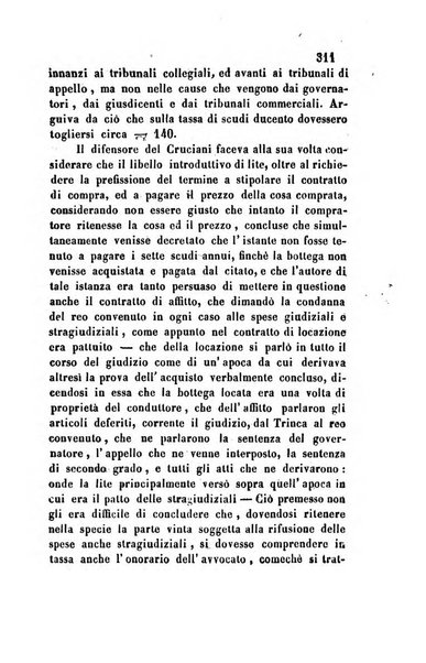 Giornale del Foro in cui si raccolgono le più importanti regiudicate dei supremi tribunali di Roma e dello Stato pontificio in materia civile