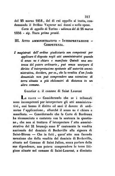 Giornale del Foro in cui si raccolgono le più importanti regiudicate dei supremi tribunali di Roma e dello Stato pontificio in materia civile