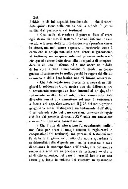 Giornale del Foro in cui si raccolgono le più importanti regiudicate dei supremi tribunali di Roma e dello Stato pontificio in materia civile