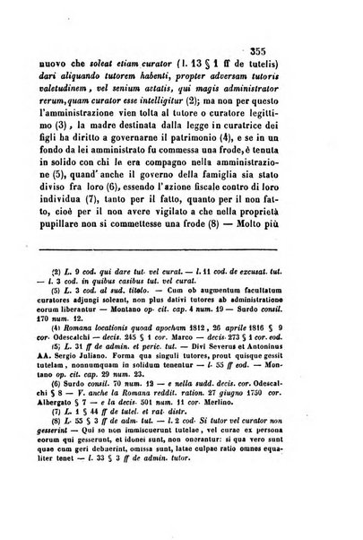 Giornale del Foro in cui si raccolgono le più importanti regiudicate dei supremi tribunali di Roma e dello Stato pontificio in materia civile