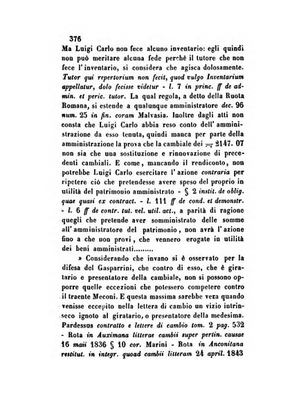 Giornale del Foro in cui si raccolgono le più importanti regiudicate dei supremi tribunali di Roma e dello Stato pontificio in materia civile