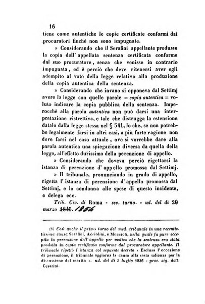 Giornale del Foro in cui si raccolgono le più importanti regiudicate dei supremi tribunali di Roma e dello Stato pontificio in materia civile