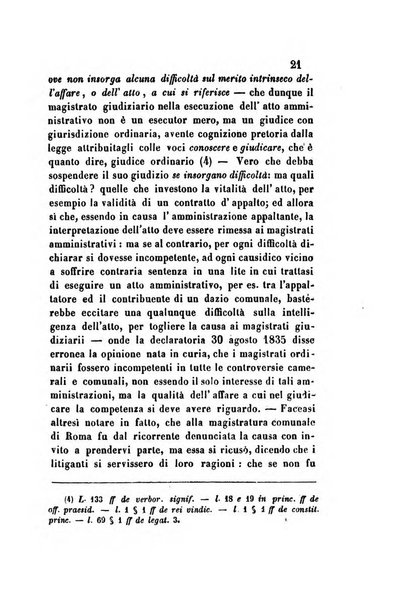 Giornale del Foro in cui si raccolgono le più importanti regiudicate dei supremi tribunali di Roma e dello Stato pontificio in materia civile