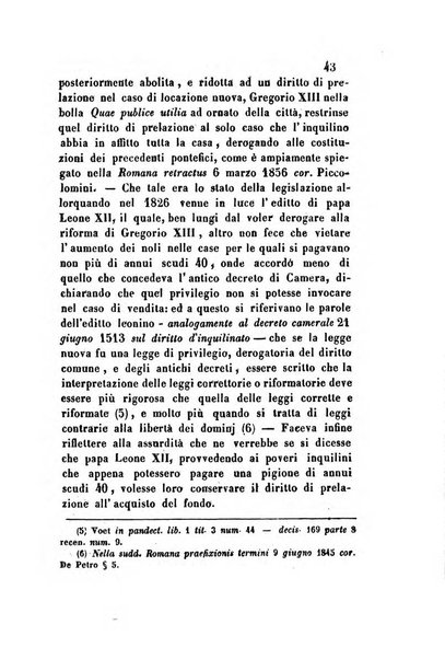 Giornale del Foro in cui si raccolgono le più importanti regiudicate dei supremi tribunali di Roma e dello Stato pontificio in materia civile