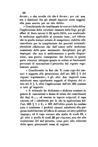 Giornale del Foro in cui si raccolgono le più importanti regiudicate dei supremi tribunali di Roma e dello Stato pontificio in materia civile