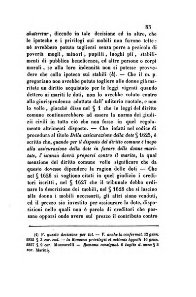 Giornale del Foro in cui si raccolgono le più importanti regiudicate dei supremi tribunali di Roma e dello Stato pontificio in materia civile