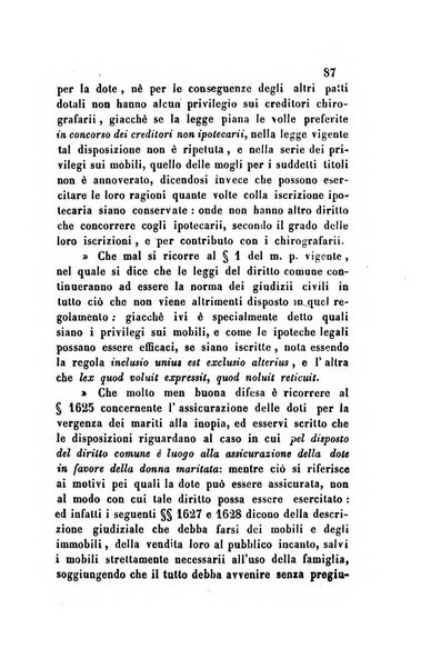 Giornale del Foro in cui si raccolgono le più importanti regiudicate dei supremi tribunali di Roma e dello Stato pontificio in materia civile