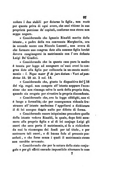 Giornale del Foro in cui si raccolgono le più importanti regiudicate dei supremi tribunali di Roma e dello Stato pontificio in materia civile