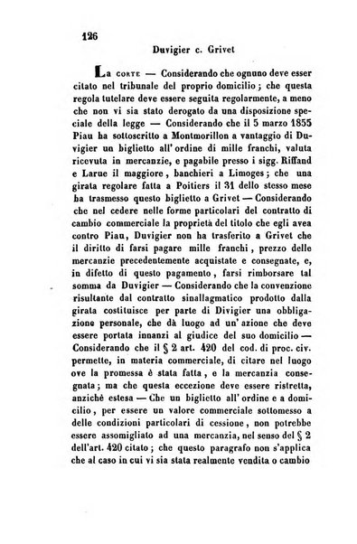 Giornale del Foro in cui si raccolgono le più importanti regiudicate dei supremi tribunali di Roma e dello Stato pontificio in materia civile