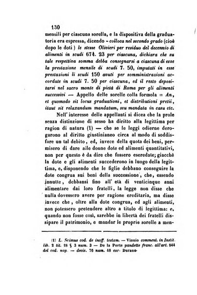 Giornale del Foro in cui si raccolgono le più importanti regiudicate dei supremi tribunali di Roma e dello Stato pontificio in materia civile