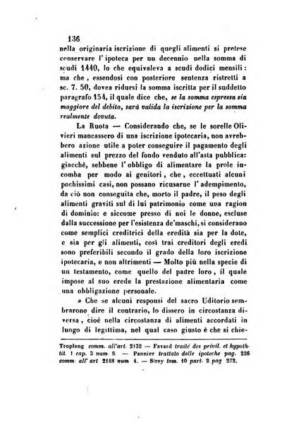 Giornale del Foro in cui si raccolgono le più importanti regiudicate dei supremi tribunali di Roma e dello Stato pontificio in materia civile