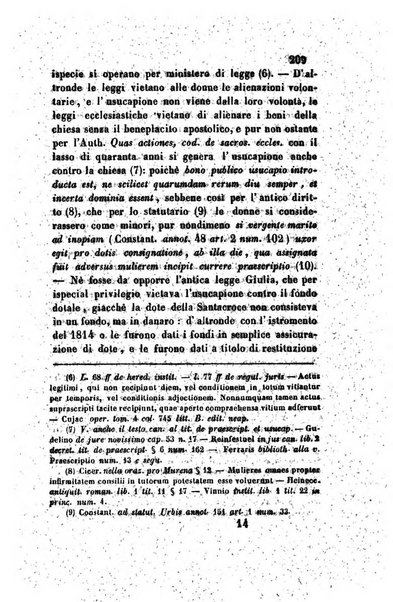 Giornale del Foro in cui si raccolgono le più importanti regiudicate dei supremi tribunali di Roma e dello Stato pontificio in materia civile