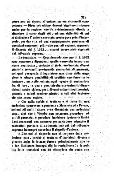 Giornale del Foro in cui si raccolgono le più importanti regiudicate dei supremi tribunali di Roma e dello Stato pontificio in materia civile