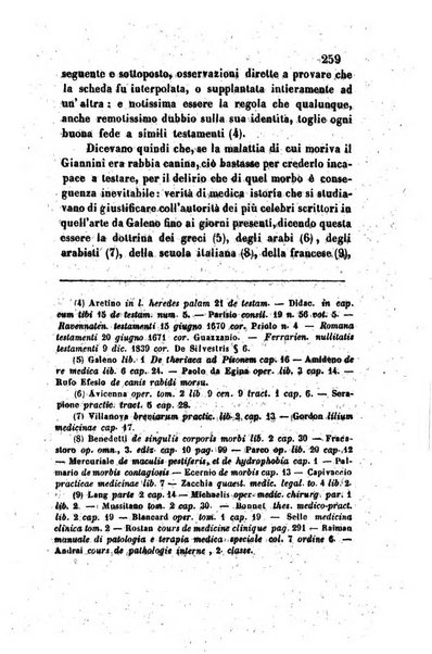 Giornale del Foro in cui si raccolgono le più importanti regiudicate dei supremi tribunali di Roma e dello Stato pontificio in materia civile