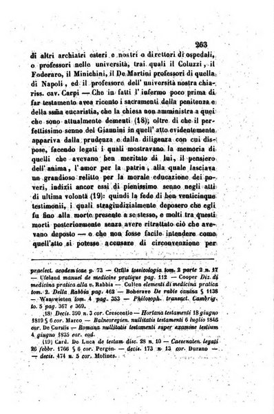 Giornale del Foro in cui si raccolgono le più importanti regiudicate dei supremi tribunali di Roma e dello Stato pontificio in materia civile