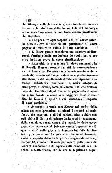 Giornale del Foro in cui si raccolgono le più importanti regiudicate dei supremi tribunali di Roma e dello Stato pontificio in materia civile