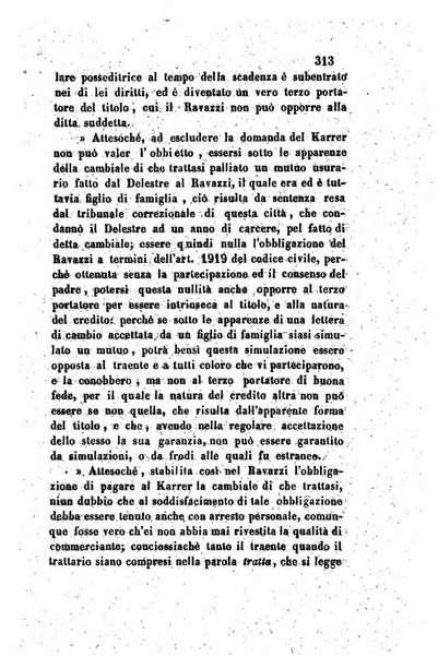 Giornale del Foro in cui si raccolgono le più importanti regiudicate dei supremi tribunali di Roma e dello Stato pontificio in materia civile