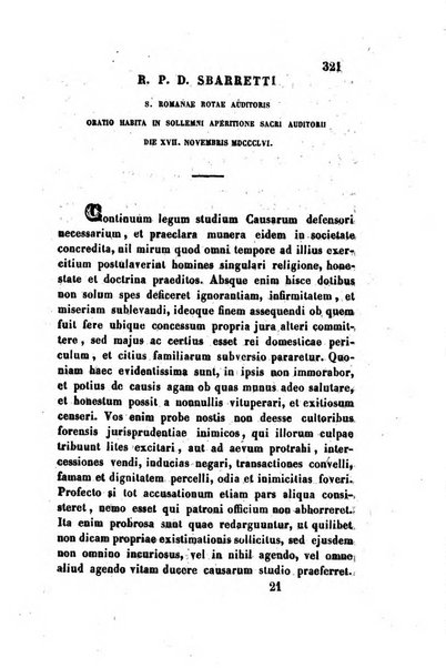 Giornale del Foro in cui si raccolgono le più importanti regiudicate dei supremi tribunali di Roma e dello Stato pontificio in materia civile