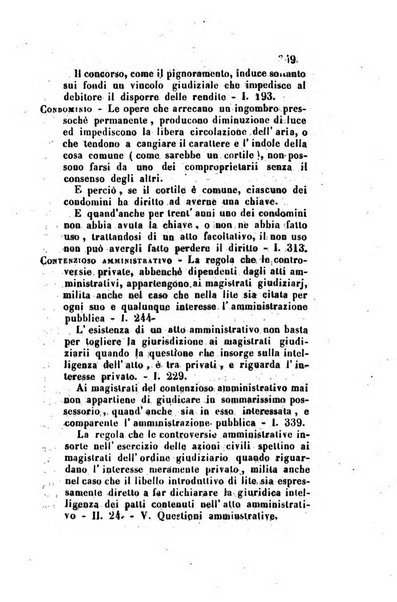 Giornale del Foro in cui si raccolgono le più importanti regiudicate dei supremi tribunali di Roma e dello Stato pontificio in materia civile