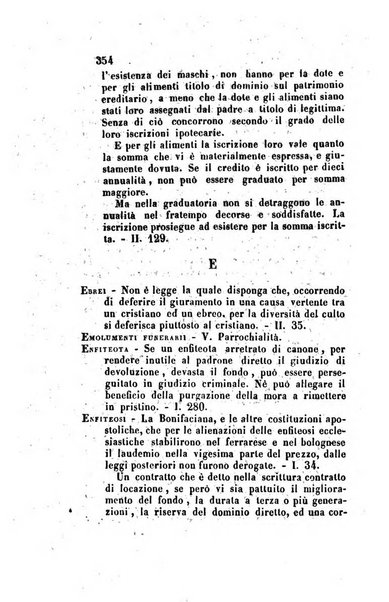 Giornale del Foro in cui si raccolgono le più importanti regiudicate dei supremi tribunali di Roma e dello Stato pontificio in materia civile