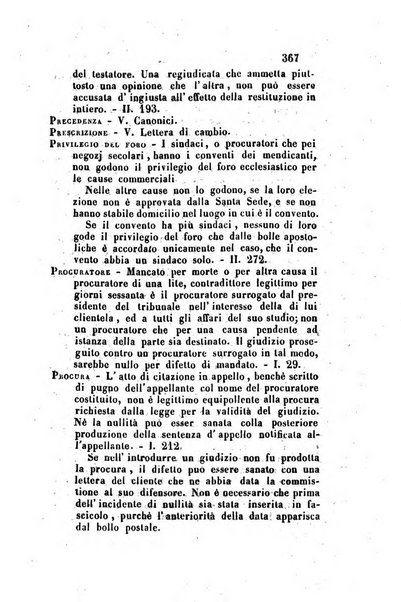 Giornale del Foro in cui si raccolgono le più importanti regiudicate dei supremi tribunali di Roma e dello Stato pontificio in materia civile