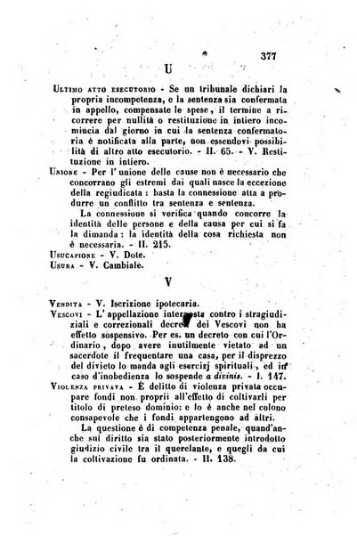 Giornale del Foro in cui si raccolgono le più importanti regiudicate dei supremi tribunali di Roma e dello Stato pontificio in materia civile