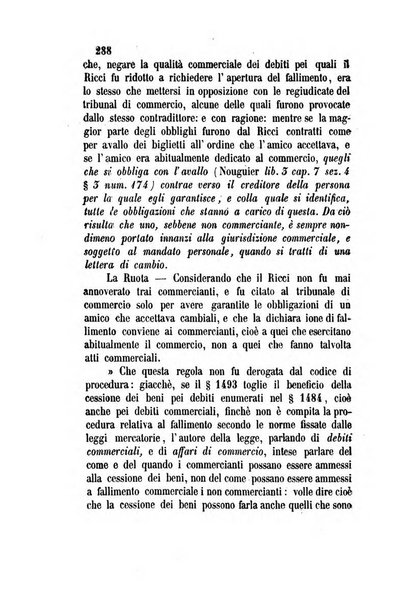 Giornale del Foro in cui si raccolgono le più importanti regiudicate dei supremi tribunali di Roma e dello Stato pontificio in materia civile