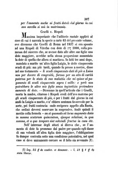 Giornale del Foro in cui si raccolgono le più importanti regiudicate dei supremi tribunali di Roma e dello Stato pontificio in materia civile