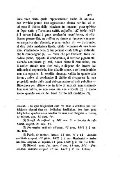 Giornale del Foro in cui si raccolgono le più importanti regiudicate dei supremi tribunali di Roma e dello Stato pontificio in materia civile