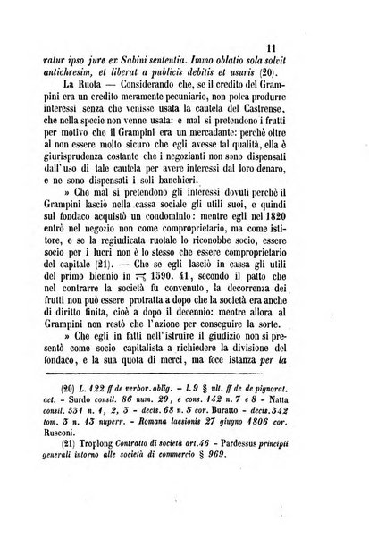 Giornale del Foro in cui si raccolgono le più importanti regiudicate dei supremi tribunali di Roma e dello Stato pontificio in materia civile