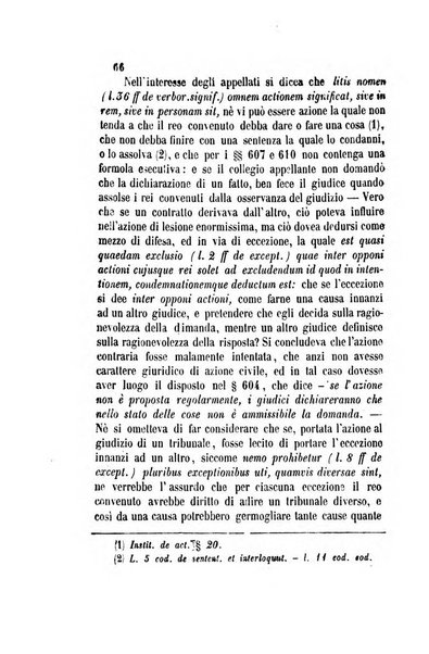 Giornale del Foro in cui si raccolgono le più importanti regiudicate dei supremi tribunali di Roma e dello Stato pontificio in materia civile