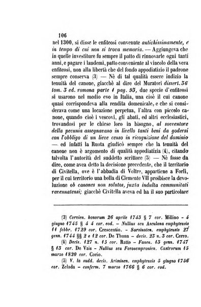 Giornale del Foro in cui si raccolgono le più importanti regiudicate dei supremi tribunali di Roma e dello Stato pontificio in materia civile