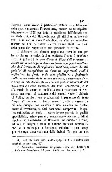 Giornale del Foro in cui si raccolgono le più importanti regiudicate dei supremi tribunali di Roma e dello Stato pontificio in materia civile