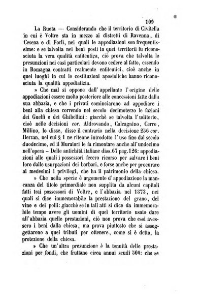 Giornale del Foro in cui si raccolgono le più importanti regiudicate dei supremi tribunali di Roma e dello Stato pontificio in materia civile