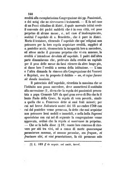 Giornale del Foro in cui si raccolgono le più importanti regiudicate dei supremi tribunali di Roma e dello Stato pontificio in materia civile