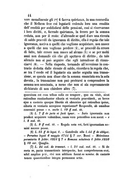 Giornale del Foro in cui si raccolgono le più importanti regiudicate dei supremi tribunali di Roma e dello Stato pontificio in materia civile