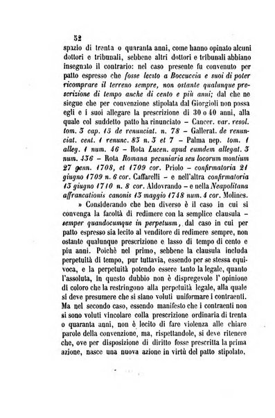 Giornale del Foro in cui si raccolgono le più importanti regiudicate dei supremi tribunali di Roma e dello Stato pontificio in materia civile