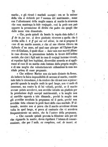 Giornale del Foro in cui si raccolgono le più importanti regiudicate dei supremi tribunali di Roma e dello Stato pontificio in materia civile