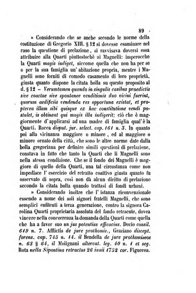 Giornale del Foro in cui si raccolgono le più importanti regiudicate dei supremi tribunali di Roma e dello Stato pontificio in materia civile