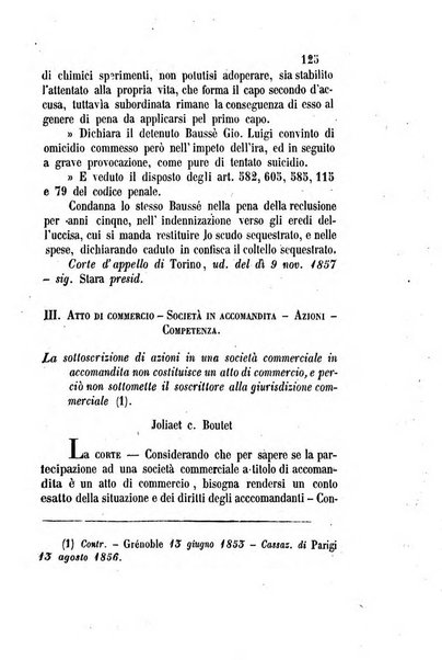 Giornale del Foro in cui si raccolgono le più importanti regiudicate dei supremi tribunali di Roma e dello Stato pontificio in materia civile