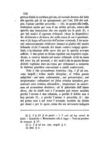 Giornale del Foro in cui si raccolgono le più importanti regiudicate dei supremi tribunali di Roma e dello Stato pontificio in materia civile