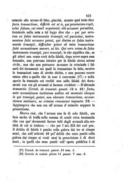 Giornale del Foro in cui si raccolgono le più importanti regiudicate dei supremi tribunali di Roma e dello Stato pontificio in materia civile