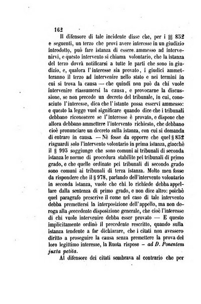 Giornale del Foro in cui si raccolgono le più importanti regiudicate dei supremi tribunali di Roma e dello Stato pontificio in materia civile