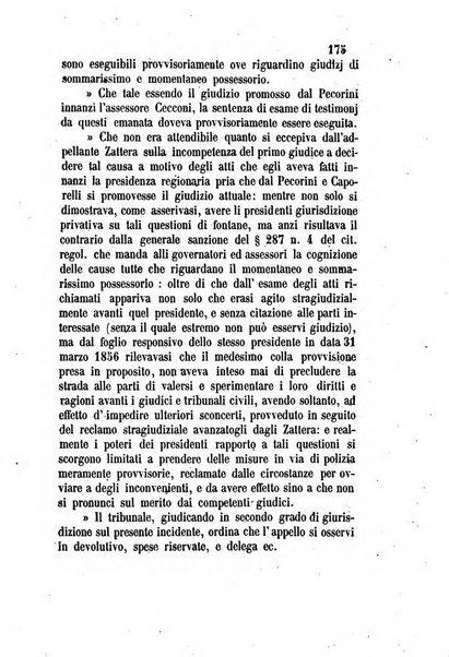 Giornale del Foro in cui si raccolgono le più importanti regiudicate dei supremi tribunali di Roma e dello Stato pontificio in materia civile