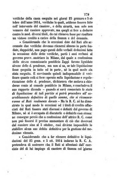 Giornale del Foro in cui si raccolgono le più importanti regiudicate dei supremi tribunali di Roma e dello Stato pontificio in materia civile